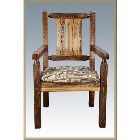 Montana Woodworks Homestead Captains Chair MWHCCASCNSL