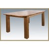 Image of Montana Woodworks Homestead 4 Post Dining Table w Leaves MWHCDT4PLSL