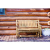 Image of Montana Woodworks Homestead Glider - Exterior Finish MWHCLGNREXT