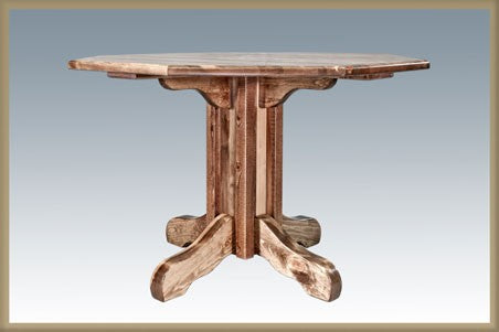 Montana Woodworks Homestead Pedestal Table MWHCPTSL