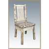Image of Montana Woodworks Log Side Chair MWKSCN