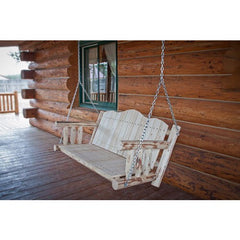 Montana Woodworks Log Porch Swing MWLSC